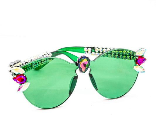 IC- Cocktails Eyewear Couture Green
