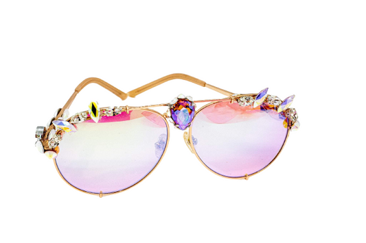 IC-Bijou pour les yeux luxury eyewear couture pink