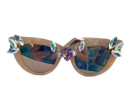 IC-Mirrored Reflections Style Cat Eyes