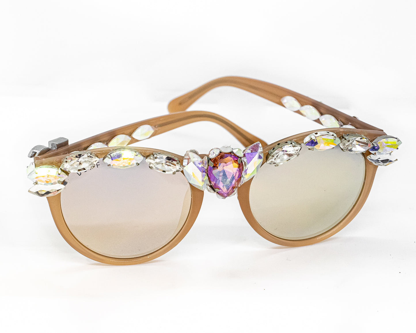 IC-Mirrored Reflections Eyewear Couture Round Style